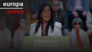 Amaia Martínez (Vox) defiende que es posible &quot;un País Vasco libre de separatismo&quot;