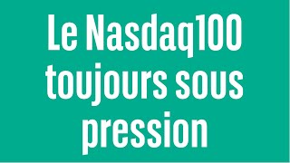 NASDAQ100 INDEX Le NASDAQ100 toujours sous pression - 100% Marchés - soir - 18/04/24