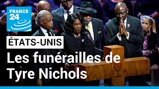 NICHOLS ORD 10P Violences policières aux États-Unis : à Memphis, les funérailles très politiques de Tyre Nichols