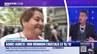 Frédéric Souillot (Force Ouvrière) : retraites, les syndicats prêts à discuter