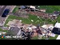 Trail of destruction after tornadoes sweep through multiple states