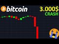 BITCOIN CRASH ET 3.000$ EN VUE !? btc analyse technique crypto monnaie