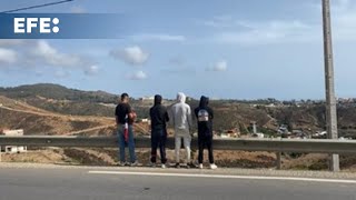 Los jóvenes que quieren cruzar a Ceuta: &quot;En España me van a ayudar porque soy menor&quot;