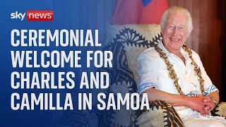 Watch live: Samoa holds an ava ceremony for King Charles