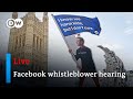 Watch live: Facebook whistleblower to give evidence to UK Parliament | DW News