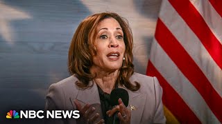 Harris talks economy, Trump comments about immigrants in Ohio in NABJ event