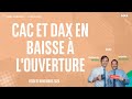 CAC et DAX en baisse à l'ouverture - 100% Marchés - matin - 21/11/2024