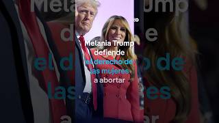 Melania Trump se distancia de la postura de los conservadores