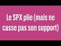 S&P500 INDEX - Le SPX plie (mais ne casse pas son support) - 100% marchés - soir - 29/05/2024