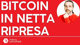 BITCOIN Bitcoin non si è mosso ieri, ma oggi (come previsto)