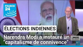 Jean-Luc Racine : Narendra Modi a instauré un &quot;capitalisme de connivence&quot; • FRANCE 24