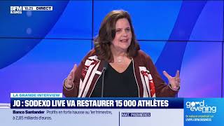Nathalie Bellon (Sodexho Live) : JO, Sodexho Live va restaurer les 15 000 athlètes