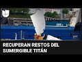 TITAN INTERNATIONAL INC. DE - Primeras imágenes de los restos del sumergible Titán tras su implosión catastrófica