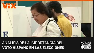 Analizamos la importancia del voto hispano: Noticias Univision 24/7 - 31 de octubre de 2024