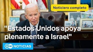 🔴DW Noticias 1 de octubre: Biden afirmó que hay &quot;diálogo activo&quot; con Israel para responder al ataque