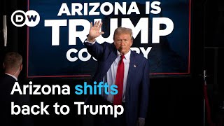 Trump flips Arizona after blue wave in 2020, securing win in all swing states | DW News