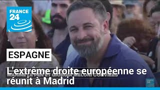 Espagne: le parti d&#39;extrême droite VOX invite les partis ultraconservateurs européens à Madrid
