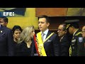 Noboa cumple 100 días al mando de Ecuador, con "mano dura" al crimen y reformas económicas