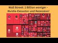 Wall Street: 1 Billion weniger - Nvidia-Desaster und Rezession! Videoausblick