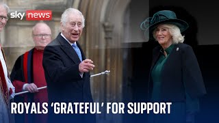 King and Queen &#39;very grateful&#39; for support after &#39;challenges&#39; of last 12 months