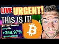 LIVE CRYPTO TRADING! THIS IS GETTING SERIOUS!!!!!