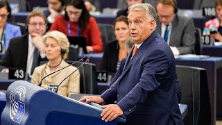 Viktor Orbán e Ursula von der Leyen si scontrano in un acceso dibattito al Parlamento europeo