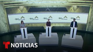 Los ataques aumentaron entre Sheinbaum, Gálvez y Álvarez Máynez en el segundo debate presidencial