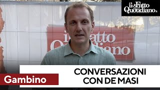 Giulio Gambino presenta le sue &quot;Conversazioni sul futuro&quot; con il sociologo Domenico De Masi