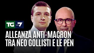 NEO Alleanza anti-Macron tra neo gollisti e Le Pen