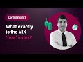 CBOE VOLATILITY INDEX - Ask the expert: What exactly is the VIX ‘fear’ index?