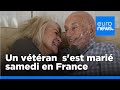 Normandie : un vétéran centenaire épouse sa financée de 96 ans