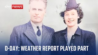 D- Day anniversary: The weather report that changed the outcome of history