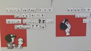 ICONIC La exposición &#39;Quino. Mafalda y mucho más&#39; homenajea al viñetista con sus creaciones más icónic