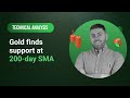 Technical Analysis: 11/9/2023 - Gold finds support at 200-day SMA