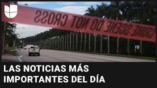 Detalles del aparente intento de asesinato a Trump: las noticias más importantes en cinco minutos