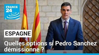 Deux options sur la table si Pedro Sanchez, le Premier ministre espagnol, démissionne • FRANCE 24