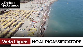CATENA AB [CBOE] Protesta contro il rigassificatore a Vado Ligure: 15 chilometri di catena umana sulla spiaggia
