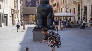 Le sculture di Fernando Botero per la prima volta a Roma