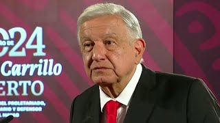 &quot;Es muy sencillo&quot;: AMLO reta a García Luna a publicar las pruebas que dice lo vinculan con el narco