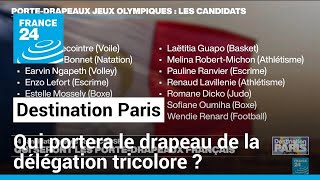 JO 2024 : qui portera le drapeau de la délégation tricolore ? • FRANCE 24