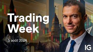 🌎TRADING WEEK - 1h ensemble pour échanger sur la macro et l&#39;analyse technique !📈A.Baradez -IG France