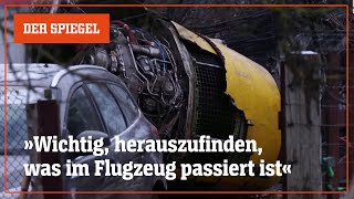 Neue Bilder zum Absturz des DHL-Frachtfliegers | DER SPIEGEL