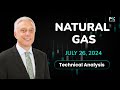 Natural Gas Daily Forecast, Technical Analysis for July 26, 2024 by Bruce Powers, CMT, FX Empire