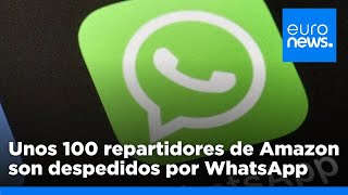 AMAZON.COM INC. Un centenar de repartidores belgas de una subcontratista de Amazon son despedidos por Whatsapp