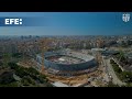 Las obras del Camp Nou avanzan en los plazos previstos según el club