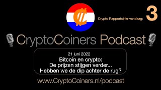 BITCOIN 21 juni 2022: Bitcoin en crypto - De prijzen stijgen verder... Hebben we de dip achter de rug?