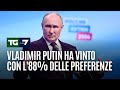 Vladimir Putin ha vinto le elezioni russe con l'88% dei voti
