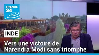 Élections en Inde : vers une victoire de Modi sans triomphe • FRANCE 24