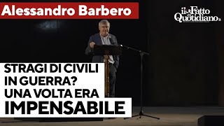 La lezione di Barbero sulla guerra: &quot;Stragi di civili? Nel &#39;700-&#39;800 era impensabile&quot;