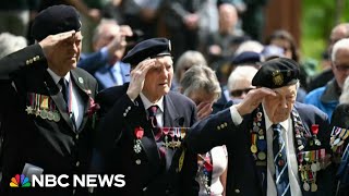 Biden joins world leaders saluting D-Day heroes on 80th anniversary